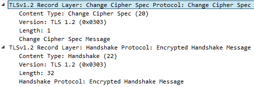 Change Cipher Spec Protocol