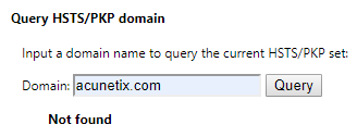 Checking a Domain in the Chrome HSTS Cache